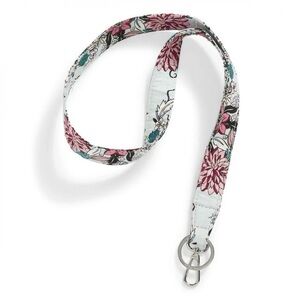 NEW Vera Bradley Harry Potter Wide 1" Lanyard Herbology Ditsy- (Mandrake/Plants)